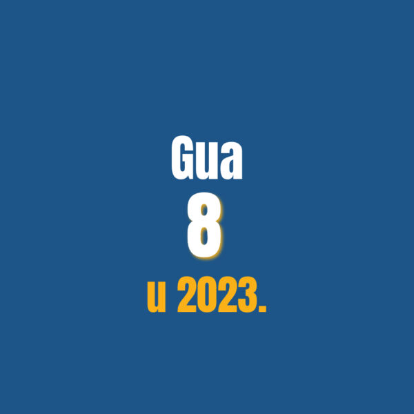 Gua 8 u 2023.